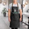 TEEAMORE Custom Barber Apron Hairdressers Men Hair Stylist Salon Two Big Pockets Grooming Aprons Barbershop DarkMidnight D4_19 view 4