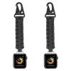 Murciful Keychain Clip for Apple Watch 44/45/46/49mm,Paracord Lanyard for iWatch Series11 10 9 8 7 6 5 4,SE3,Ultra3,Apple Watch Keychain,Outdoor Activities Strap view 1