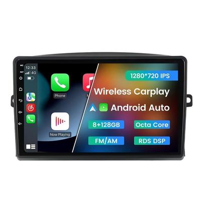 Radio Stereo for Toyota Sienna 2004-2010,Biorunn 9 inch Octa Core GPS Navi Wireless Wired Car-Play Android Auto Head Unit IPS Touch Screen FM AM RDS DSP,8GB RAM 128GB ROM