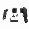 Computer Monitor Single Arm Stand, Adjustable Monitor Desk Mount for 17-30 Inch Screens, Weight Bearing Range 2-9kg/4.4-19.8lb, Fits Flat and Curved Computer Screens view 4