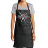 TEEAMORE Custom Barber Apron Hairdressers Men Hair Stylist Salon Two Big Pockets Grooming Aprons Barbershop DarkMidnight D8 view 1
