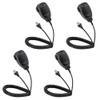 Arrowmax 4 Packs AMM350-K30-8PIN KMC-35 Slim-Line Hand Microphone Mobile Radio (RJ45) 8 Pin Compatible with Kenwood NX700 NX800 NX-820 NX-920 TK8180 TK7180 TK7360 TK8160 Car Walkie-Talkie Mic view 1
