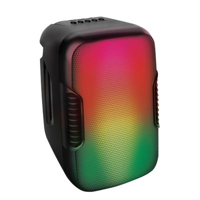 Coby Ultimate Wireless Speaker | 5 Light-Up Modes, High-Fidelity Audio, Travel-Friendly Design | Up to 6 Hours of Total Playtime | Portable DJ Boombox Music Accessory for Get-Togethers