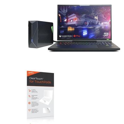 BoxWave Touchpad Protector Compatible with CyberPowerPC Tracer VII Gaming - ClearTouch for Touchpad (2-Pack), Pad Protector Shield Cover Film Skin