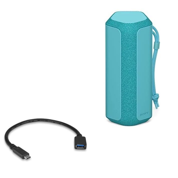 BoxWave Cable Compatible with Sony SRS-XE200 - USB Expansion Adapter, Add USB Connected Hardware to Your Phone
