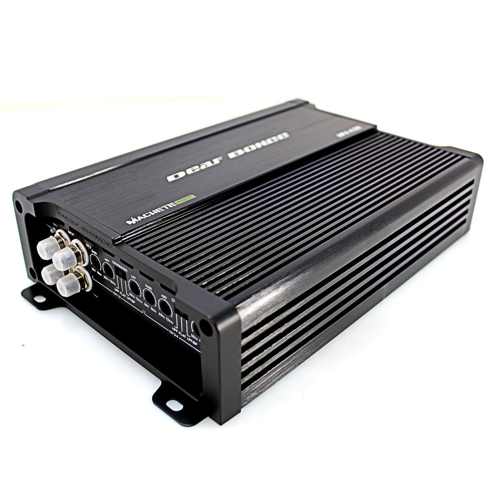 4-Channel Class D Amplifier by Deaf Bonce, 120W x 4 @ 4 Ohms, Machete Fight Series