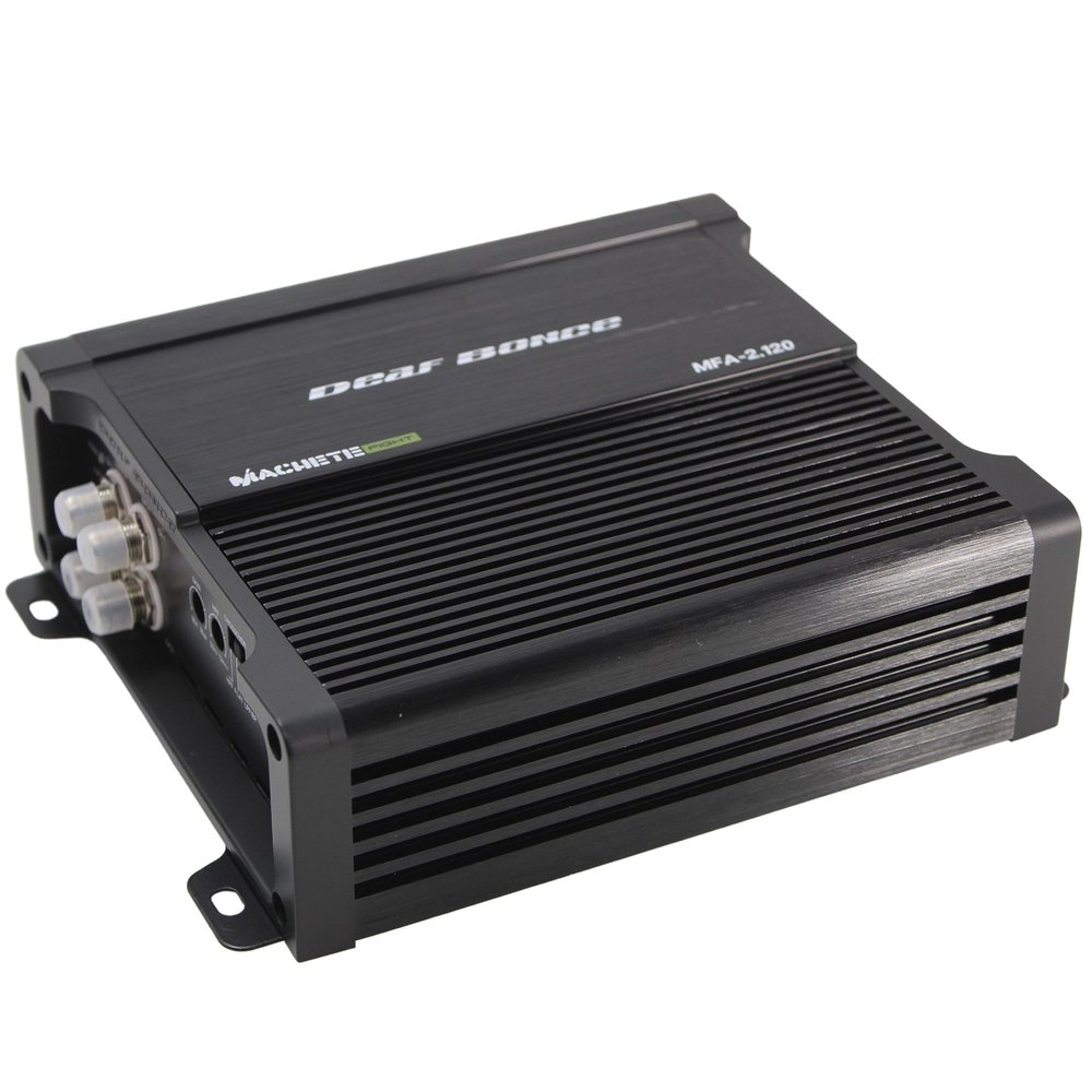 Deaf Bonce 2 Channel 360W RMS Class D 4 ohms Machete Fight Amplifier MFA-2.120