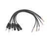 3Pcs 2.5mm/3.5mm Male Female 2/3/4Pole Mono/Stereo Aux pl;/UG Jack Connector to Bare Wire End Fit Compatible DIY A-dio Headphone Cable Repair(2.5mm 3Pole Female) view 3