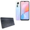 BoxWave Keyboard Compatible with Blackview A85 - SlimKeys Bluetooth Keyboard, Portable Thin with Chiclet-Style Keys - Jet Black view 1