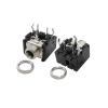 10Pcs PJ-306M 3.5mm Female Socket A-dio Connector 5 Pin DIP Stereo Headphone Jack with Nut view 4