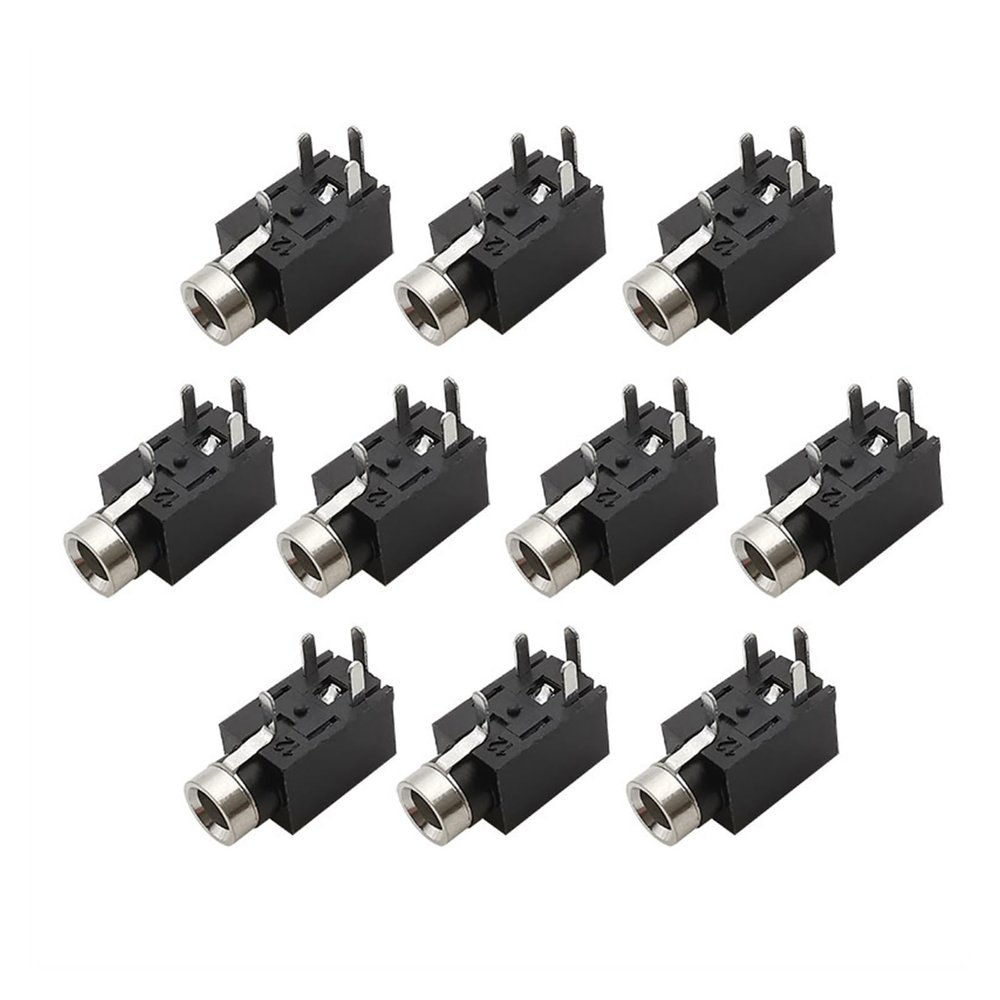 10Pcs/lot 2.5mm Headphone Jack PJ-210B 4 Pin DIP 2.5mm Female Socket Headphone A-dio Connector