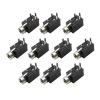 10Pcs/lot 2.5mm Headphone Jack PJ-210B 4 Pin DIP 2.5mm Female Socket Headphone A-dio Connector view 1