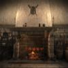 BELECO 9x6ft Fabric Medieval Castle Kitchen Backdrop Old Kitchen Interior with Fireplace Roast Chicken Fantasy Ancient Tavern Background for Party Decorations Photo Booth Shoot Studio Props view 3
