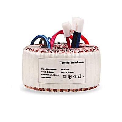 ATO 50VA Toroidal Transformer, Single Phase Stable Toroidal Transformer Amplifier,110V to 2 * 12V, Power Toroidal Transformers, for Electrical Control, Medical Equipment