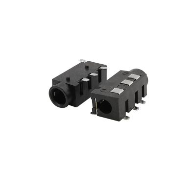 10Pcs Black 3.5mm A-dio Jack PJ-320D 3.5 mm 4 Pin Female Socket Jack SMD Headphone A-dio Interface Connector