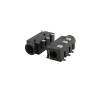 10Pcs Black 3.5mm A-dio Jack PJ-320D 3.5 mm 4 Pin Female Socket Jack SMD Headphone A-dio Interface Connector view 1