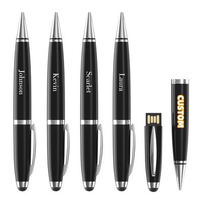 Bilious Custom Personalized USB Pen Flash Drive 5Pack 4GB/8GB/16GB/32GB/64GB/128GB/256GB, USB 2.0 Thumb Drive, Waterproof Memory Stick Small Size USB Drive Gift