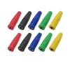 10Pcs Insulated 4mm Banana Female Socket Jack Terminal Electrical Wire Solder Connector Fit Compatible 4mm Banana pl;/UG Cable Connectors(Each 2Pcs) view 1