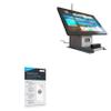BoxWave Screen Protector Compatible with Advanced Kiosks Space Saving Kiosk (19 in) - ClearTouch Crystal (2-Pack), HD Film Skin - Shields from Scratches view 1