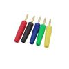 10Pcs 2mm Banana pl;/UG Connectors Gold Plated 2mm Male Pin Plugs Instrumentation Testing Wire Cable Solder Type Bananas Connector(10Pcs Red) view 2