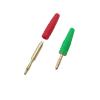 10Pcs 2mm Banana pl;/UG Connectors Gold Plated 2mm Male Pin Plugs Instrumentation Testing Wire Cable Solder Type Bananas Connector(10Pcs Red) view 4