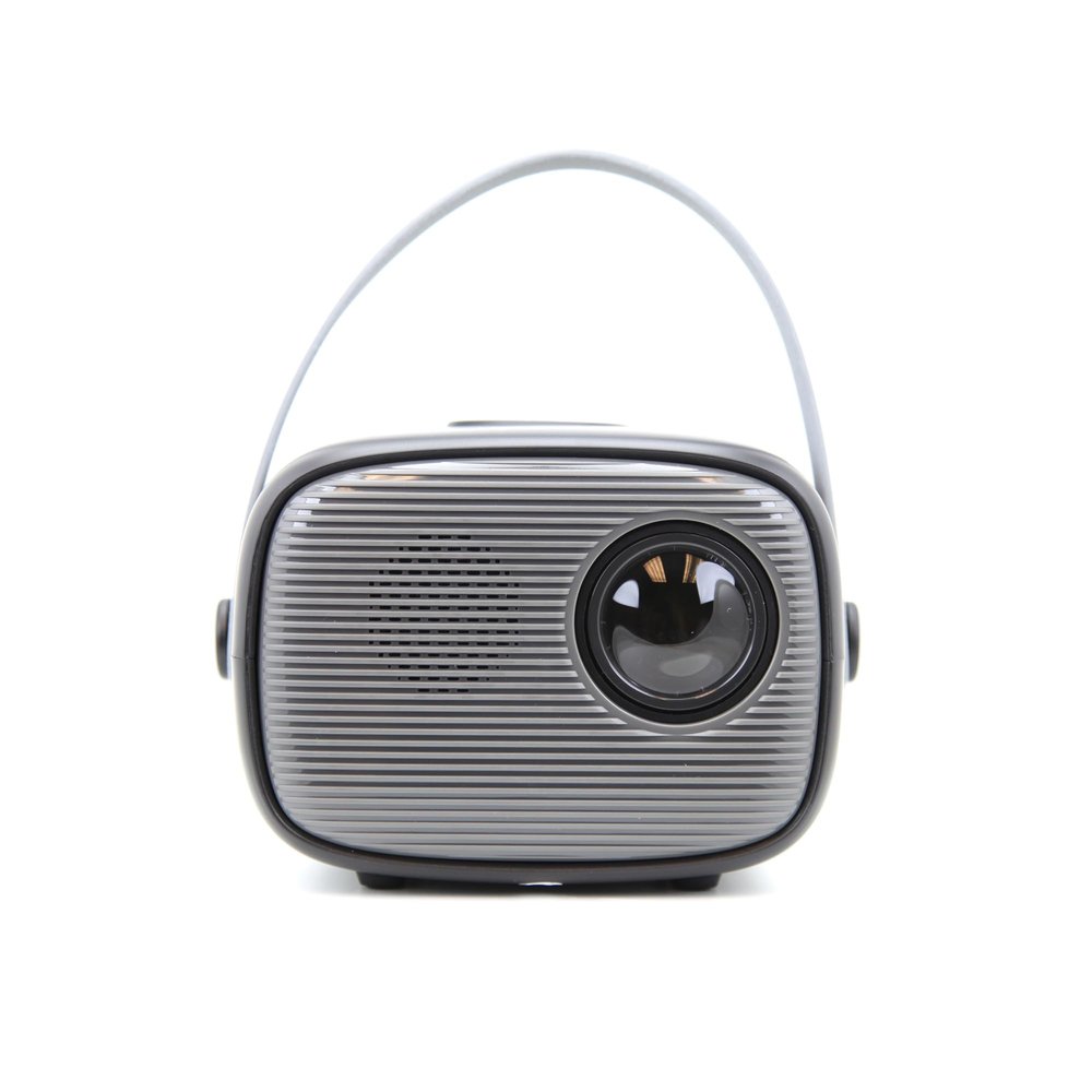 Emerson EVP-1001 Mini Portable LCD Projector with Built-in Speaker, HDMI, USB, Micro SD Card Input, and Remote Control Ideal for Movie Nights, Presentations, and Gaming in a Compact Design