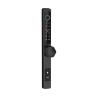 HAvern Intelligent Lock Ultra-Thin Aluminum Alloy Door Intelligent Digital Fingerprint Lock Waterproof with Key Round Handle TTLock APP (Color : Kit9) view 1