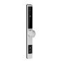 HAvern Intelligent Lock Ultra-Thin Aluminum Alloy Door Intelligent Digital Fingerprint Lock Waterproof with Key Round Handle TTLock APP (Color : Kit9) view 4