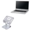 BoxWave Stand and Mount Compatible with AGB Orion RA-0301 - Executive VersaView Laptop Stand, Ergonomic Adjustable Viewing Angle Metallic Riser - Metallic Silver view 1