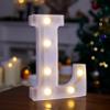 LED Light Up Letters, 26 Alphabet Marquee Letter Lights Sign - Letter L view 1