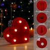 TRONSBOO LED Marquee Sign Light Up Letters, Alphabet Light Up Letters Sign, Battery Powered LED Letter Lights for Night Light, Wedding, Birthday, Party, Christmas or Home Decor (Red Heart) view 3