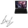 BoxWave Stand and Mount Compatible with 6 Goodlife623 GPD Win Max 2021 Mini Laptop Gamepad - Compact QuickSwitch Stand, Portable Multi Angle Viewing Foldable Riser - Metallic Silver view 1