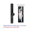 HAvern Intelligent Lock Ultra-Thin Aluminum Alloy Door Intelligent Digital Fingerprint Lock Waterproof with Key Round Handle TTLock APP (Color : Kit1) view 2