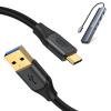 9 in 1 USB C Hub Bundle with USB C to USB A Cable 5FT view 1
