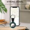 Funny Pugs Dogs Soft Silicone Case for AirTag Holder Protective Cover with Keychain Key Ring Accessories view 3