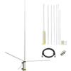 CB Radio Base Antennas Omnidirectional 27MHz CB Antenna Kit with 10meter Cable PL-259 BNC Mount Accessories Support Uniden Bearcat Cobra Radioddity Stryker Texas Mobile CB Ham Radio view 1
