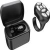 Yoidesu Bluetooth Remote Control Page Turner, Scrolling Ring Clicker for Camera Video Recording Shutter Selfie, Finger Remote for for Android Phone Tablet view 1