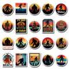 20 Pack Pcs Bigfoot Stickers for Water Bottles Waterproof Scrapbooking Laptop Phone Luggage Funny Vinyl Sticker Packs Set Teens Girls Boys Adults Women Aesthetic Decorative Decals view 1