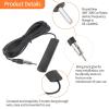 Car Stereo FM Radio Antenna, Adhesive Mount Hidden Windshield Antenna with DIN Plug for Vehicle Truck SUV Stereo in Dash Head Unit CD Media Receiver Player Audio Tuner Amplifier, 16.4FT/5M view 3