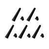 5 Pack Plastic Walkie Talkie Antenna Sleeve Casing Cover Set for CP110 EP150 XTNI A10 RDU2020 RDV2020 RDU4100 RDV5100 Portable Radio (3 Inch) view 1