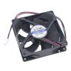 New for JF0925H1UM-R DC 12V 0.42A 90x90x25mm 3-Wire Server Square Fan view 1