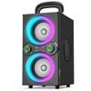 TPyesss Bluetooth Speakers, 80W(Peak) Wireless TWS Portable Bluetooth Speaker, Beat-Driven Lights, 100dB Loud Stereo Speaker with BassUp, Speakers with Subwoofer for Outdoor, Party, Camping view 1