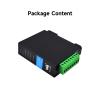 Waveshare RS232 RS485 to RJ45 Ethernet Serial Server, RS232 and RS485 Dual Channels Independent Operation, Dual Ethernet Ports, Common Network Port view 2