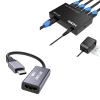 HDMI Splitter 1x4+ 8K@60Hz USB C to HDMI view 1