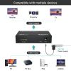 HDMI Splitter 1x4+ 8K@60Hz USB C to HDMI view 4