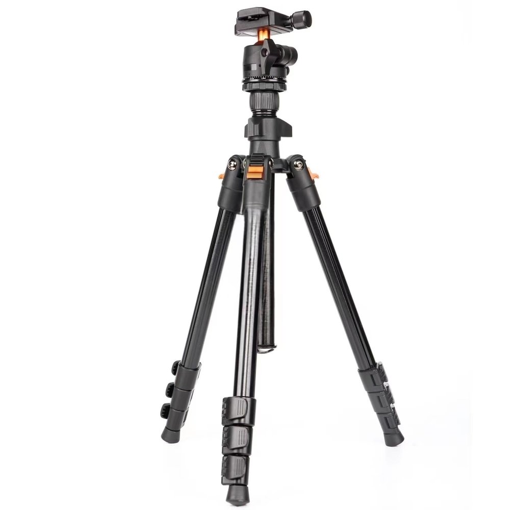 ASMEIR 62.99 Inch Camera Tripod Aluminum Alloy Portable Travel Light Compact Tripod with Ball Head Camera Projector Easel Stand (Color : with Ball Head)