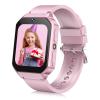 DERUI Smart Watch for Kids 3-12 Years Boys Girls, 26 Puzzle Games, Smartwatch with Camera, Pedometer, Stopwatch, Video Voice Music Player Calendar Alarm Clock Learn Card for Children Gifts (Pink) view 1