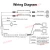 ASVEGEN Microwave Blind Spot Detector System, 24GHz Millimeter Wave Radar 12V Universal Car Lane Changing Parking Assistant view 2