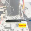 JMT PCIE 4.0 X16 Extension Cable 32GBS GEN4 Braided Mesh Harness Riser for AI Server Graphics Card Bendable GPU Adapter (30cm,16AD4 Right to Left) view 4