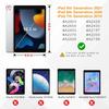 Case for iPad 10.2 Case 2021 iPad 9th Gen / 2020 iPad 8th Gen / 2019 iPad 7th Gen, Durable Shockproof Protective Cover for 10.2"Raccoon Red Flower view 2